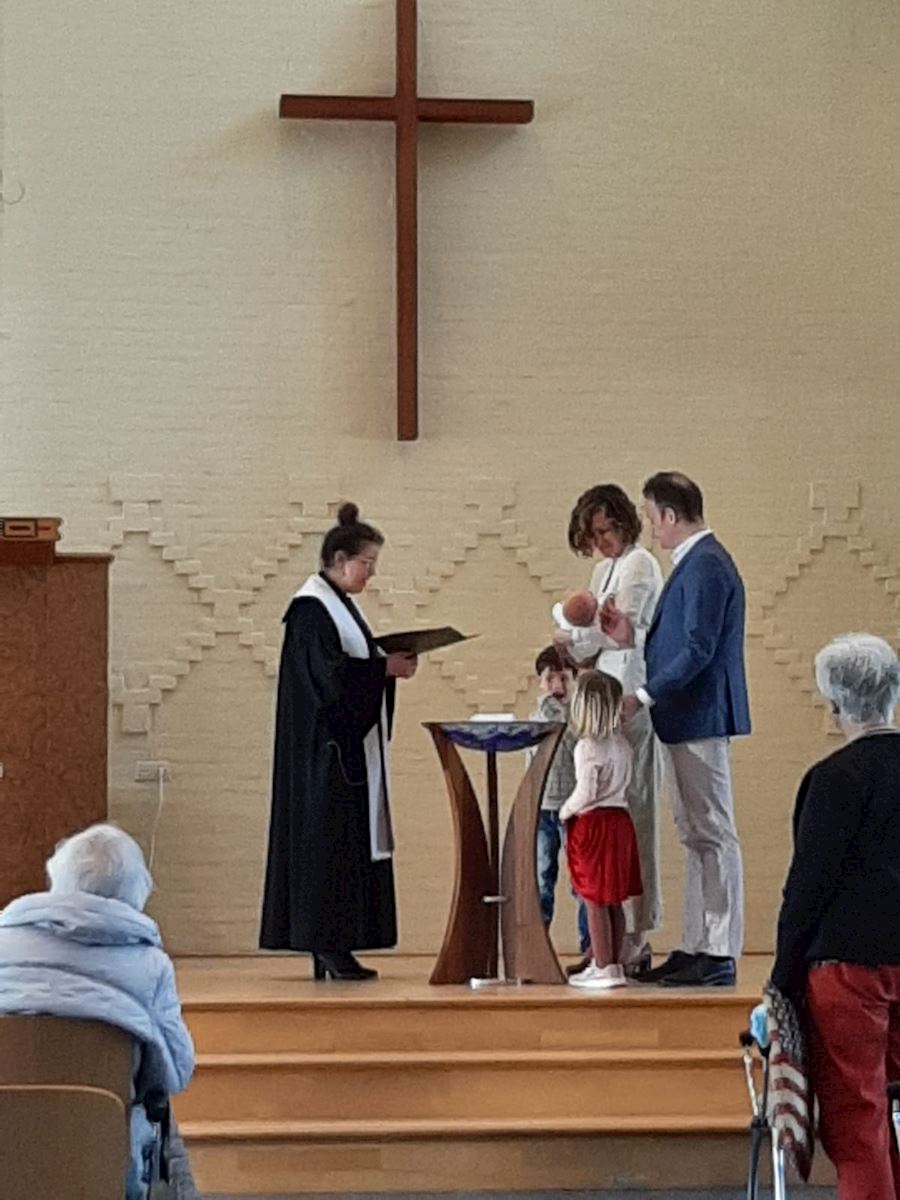 18 april 2021: doopdienst Frans Leo Kolenbrander
